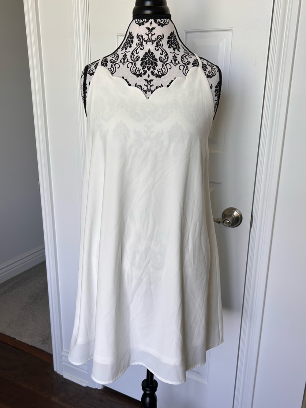 Very J Sz Large swing dress